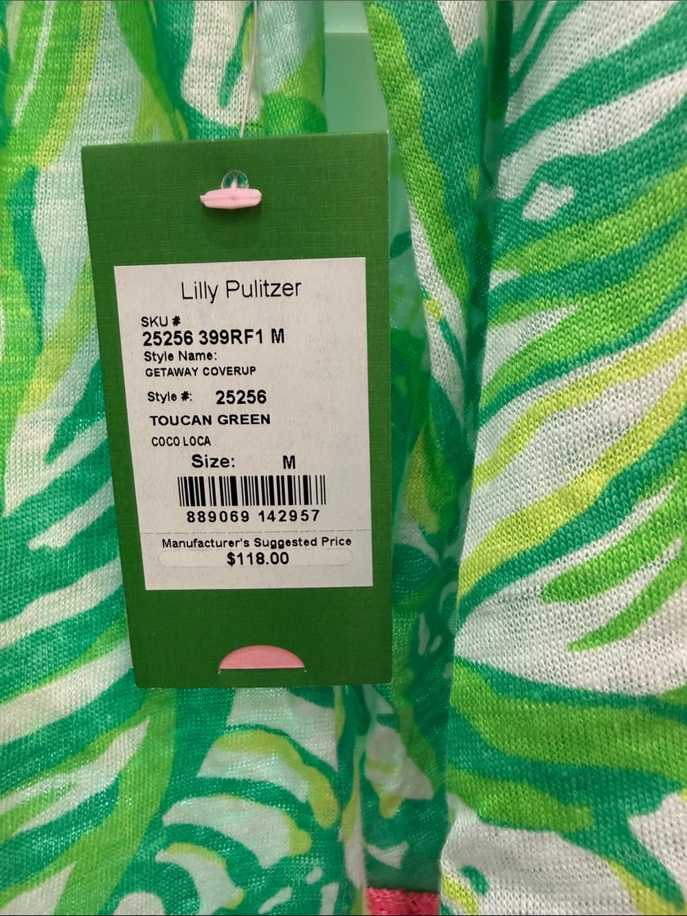 NWT size M Lilly Pulitzer Getaway Coverup - Picture 2 of 4